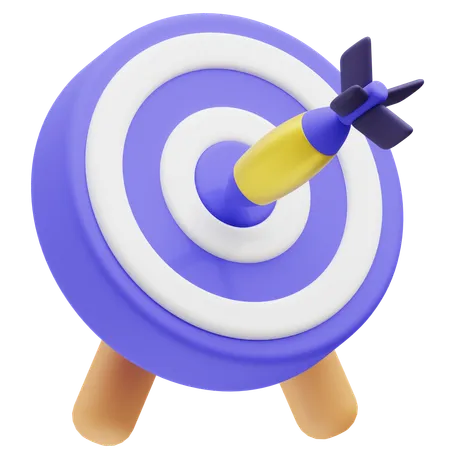 Cible de flèche  3D Icon