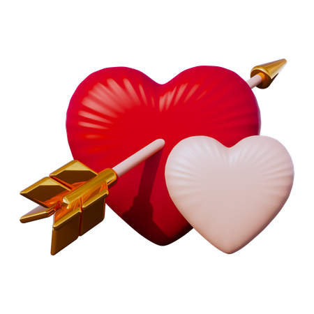 Flèche d'amour  3D Icon