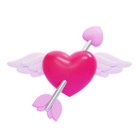 Flèche d'amour  3D Icon