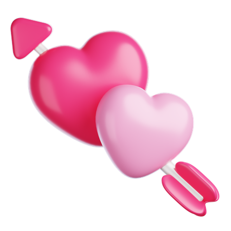 Flèche d'amour  3D Icon