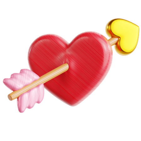 Flèche d'amour  3D Icon