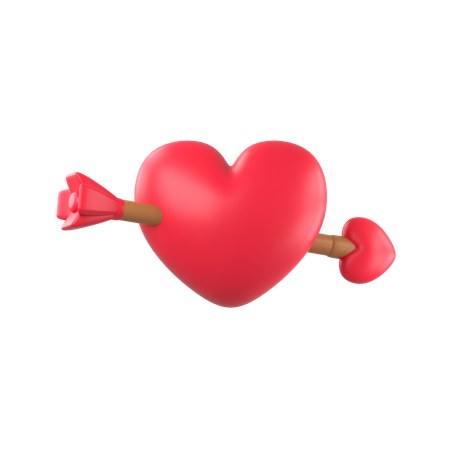 Flèche d'amour  3D Icon