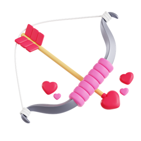 Flèche d'amour  3D Icon