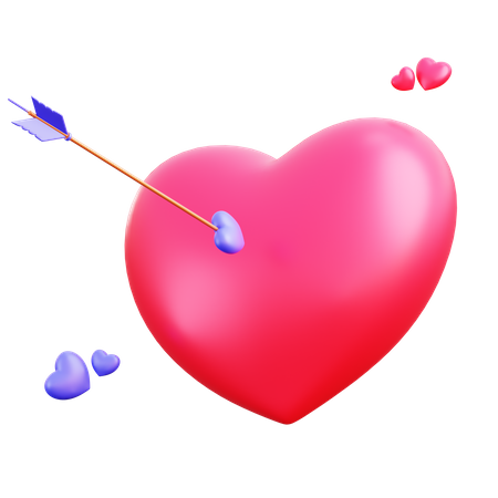 Flèche d'amour  3D Icon