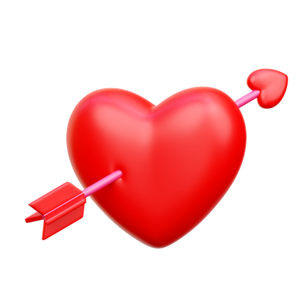 Flèche d'amour  3D Icon