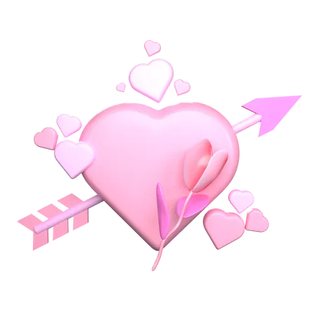 Flèche de Cupidon  3D Icon