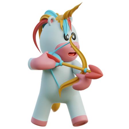 Flèche de licorne  3D Icon