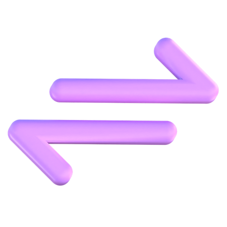 Flèche de lien  3D Icon