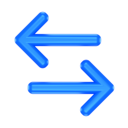 Flèche d'échange  3D Icon
