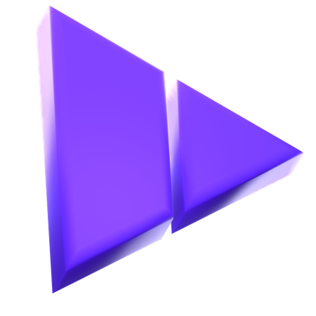 Flèche droite  3D Icon