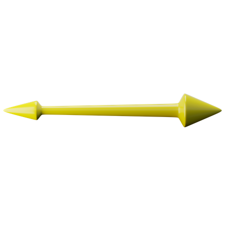 Double flèche droite  3D Icon