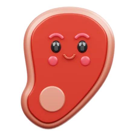 Fleisch  3D Emoji