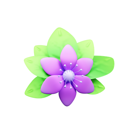 Fleur  3D Icon