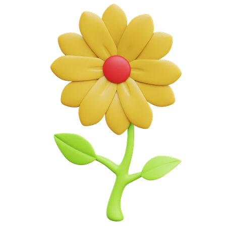 Fleur  3D Icon