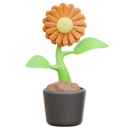 Fleur  3D Icon