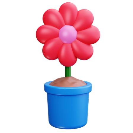 Fleur  3D Icon