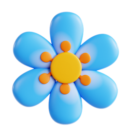 Fleur  3D Icon