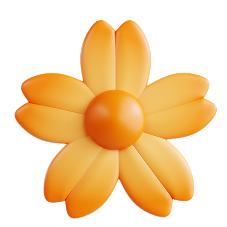 Fleur  3D Icon