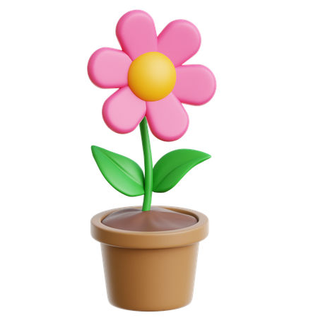 Fleur  3D Icon