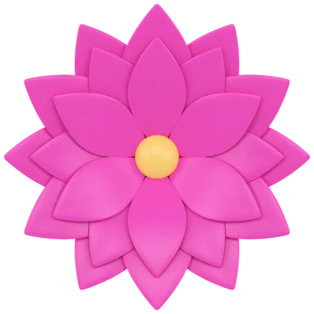 Fleur  3D Icon