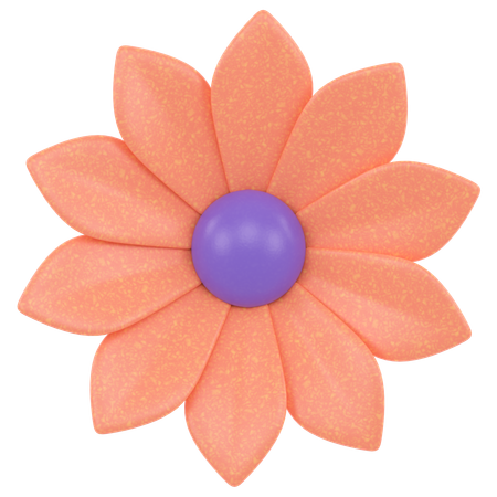 Fleur  3D Icon