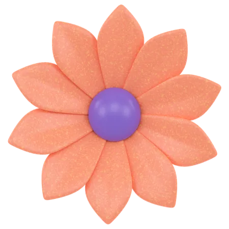 Fleur  3D Icon