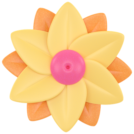 Fleur  3D Icon