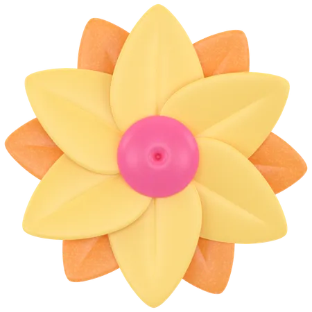 Fleur  3D Icon