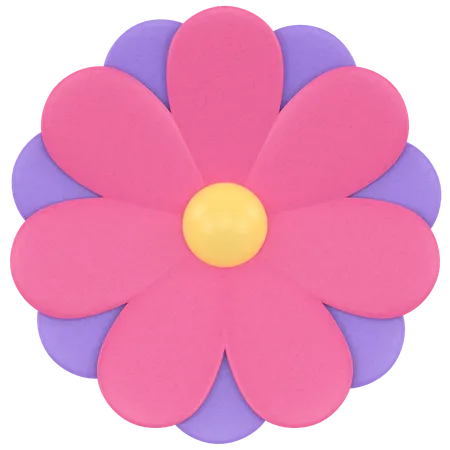 Fleur  3D Icon