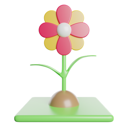 Fleur  3D Icon