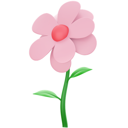 Fleur  3D Illustration