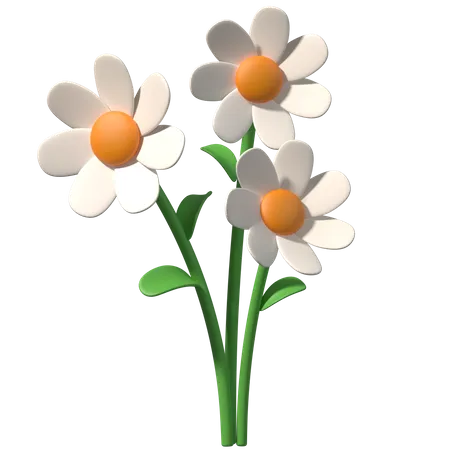 Fleur  3D Illustration