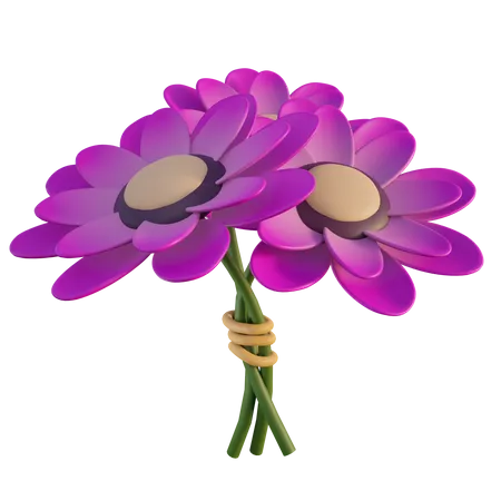 Fleur  3D Icon