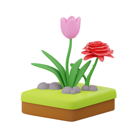 Fleur  3D Icon