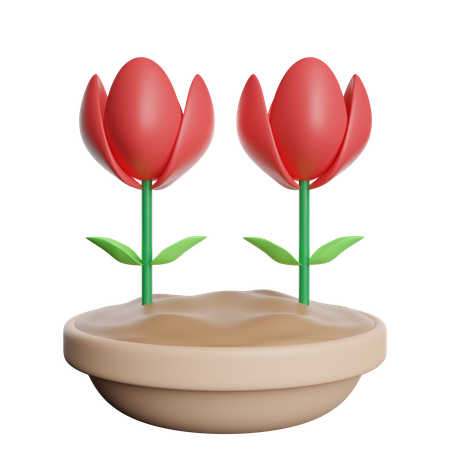 Fleur  3D Icon