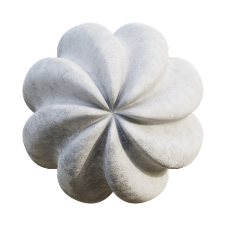 Fleur abstraite  3D Icon