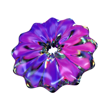 Beignet de fleurs  3D Icon