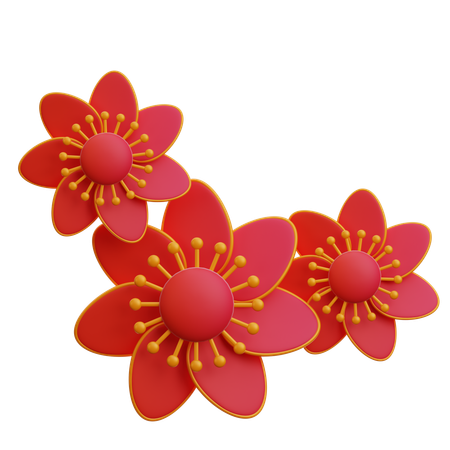 Fleur de cerisier  3D Icon