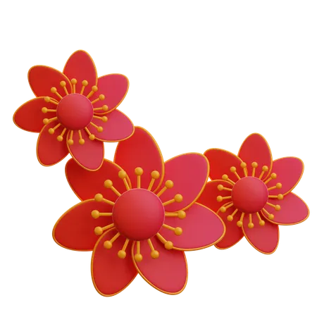 Fleur de cerisier  3D Icon