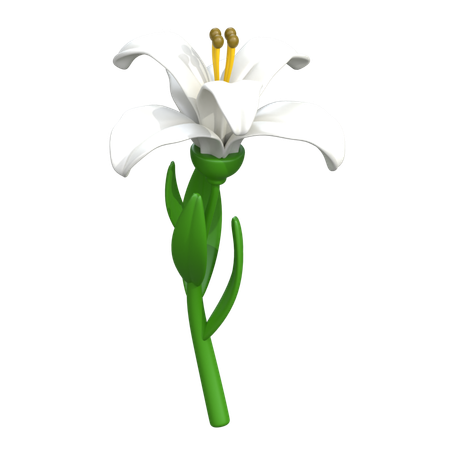 Fleur de lys  3D Icon