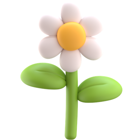 Fleur de printemps  3D Icon