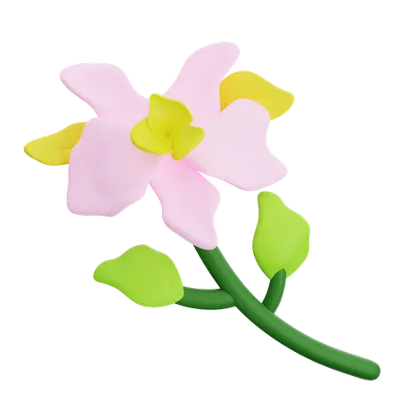 Forme abstraite de fleur  3D Icon