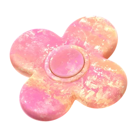 Forme abstraite de fleur  3D Icon