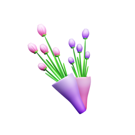 Plante à fleurs  3D Icon