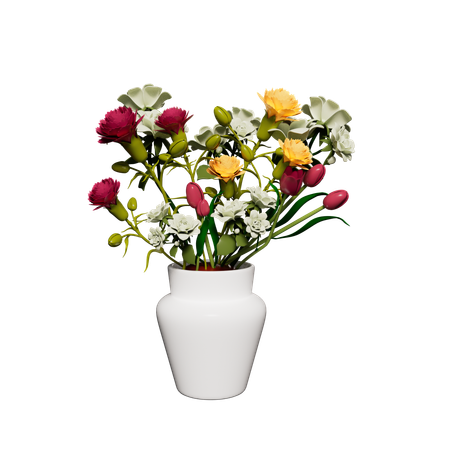 Plante à fleurs  3D Icon