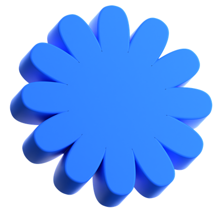 Fleur souci nature  3D Icon