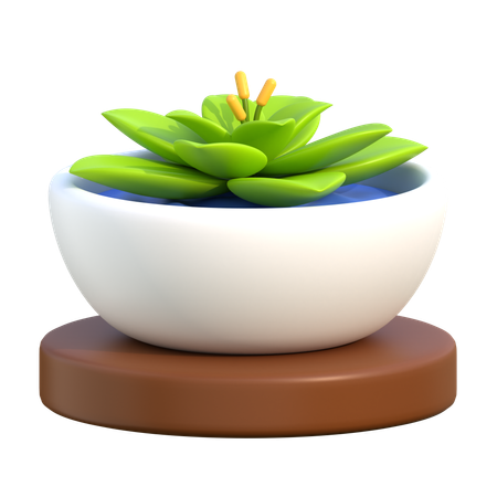 Spa aux fleurs  3D Icon