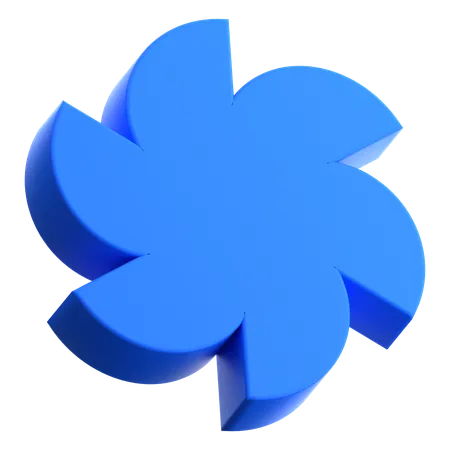 Fleur tourner la nature  3D Icon