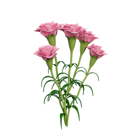 Fleurs  3D Icon