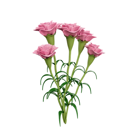 Fleurs  3D Icon